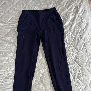 Jaanuu Navy Blue Scrub Pants